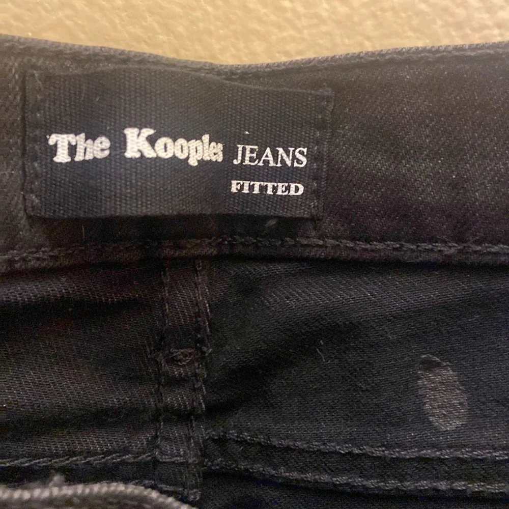 The Kooples Jeans Fitted Button Fly Denim Jeans Mens SZ 28×31